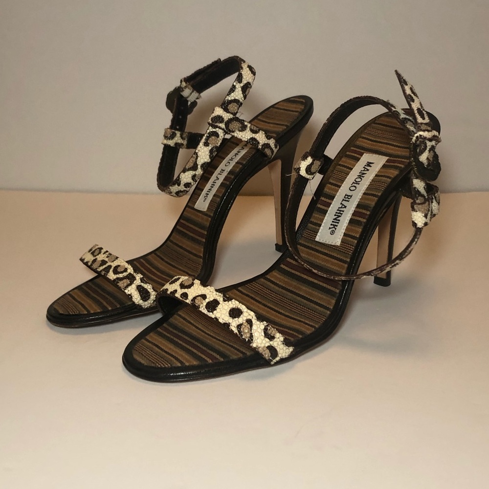 Manolo Blahnik Stingray Sandals